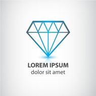 vector diamond icon