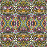 Abstract festive vector ethnic tribal pattern
