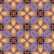 Seamless Vintage Lace Pattern (Vector) N55