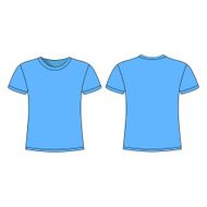 men&#039;s blue short sleeve t-shirt design templates