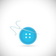 Button Sewing Illustration