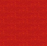 Damask Wallpaper Pattern Red