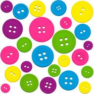 Buttons Spring Colors