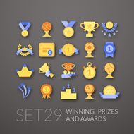 Flat Icons Set N17