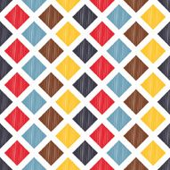 seamless geometric scribble pattern