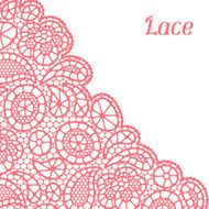 Vintage fashion lace background with abstract flowers N2