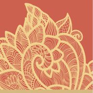 Floral pink background