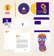 Running club corporate identity