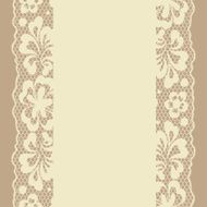 Seamless lace pattern flower vintage vector background N3