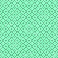 Pattern in retro style on green background