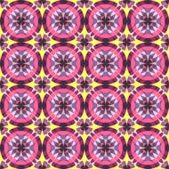 Colorful vector purple seamless pattern with mosaic effects