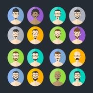 gentleman cartoon avatar N32