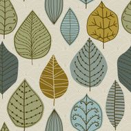 Seamless leaf pattern N15