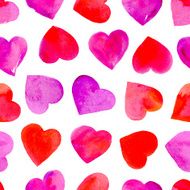 Seamless pattern with hearts N43
