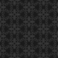 Black Wallpaper Pattern Vintage for Design N3