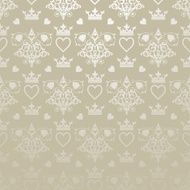 silver wallpaper in old style N8