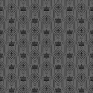 black wallpaper in old style N14