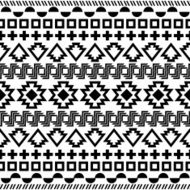 Aztec seamless pattern N10