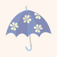 Umbrella theme elemets vector eps N121