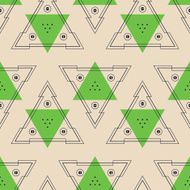 Abstract Background Geometric Seamless Pattern N2