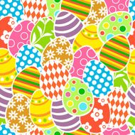 Easter seamless background N8