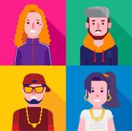 Boys and girls character design
