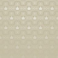 Damask Decorative Wallpaper Silver Color