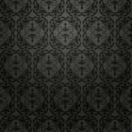 Retro Wallpaper Old Background for Design Black 2