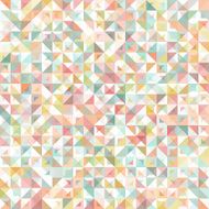 Seamless geometric vintage pattern With triangles N2