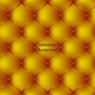 Golden leather upholstery furniture textured background