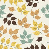 Seamless leaf pattern N17