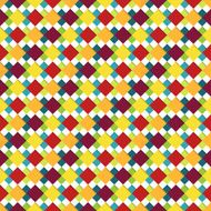 Seamless square pattern in bright colors