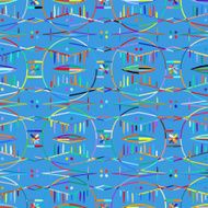 Vector seamless ethnic pattern N32
