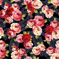 Pattern of rose N9