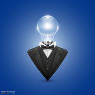 Jacket with head lamps