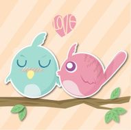 bird valentine