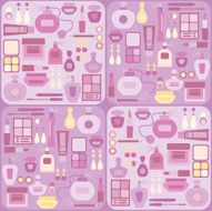 Seamless fashion background N4