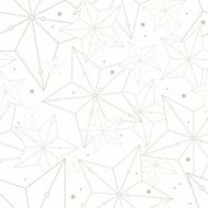 Hipster style seamless pattern with stars