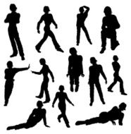 Woman Silhouette Collection