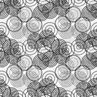 Abstract seamless background made of rings N8