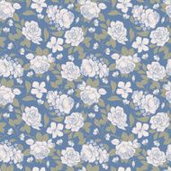 Seamless floral pattern flower vector illustration N2
