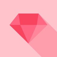Big pink diamond