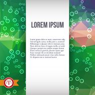 Abstract Colorful Triangles Background Vector N4