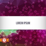 Abstract Colorful Triangles Background Vector N6