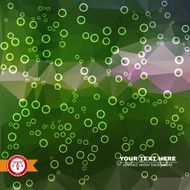 Abstract Colorful Triangles Background Vector N10