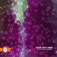 Abstract Colorful Triangles Background Vector N11