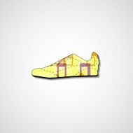 Abstract illustration on sneakers N54