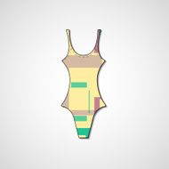 female swimsuit isolated N61