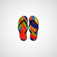Abstract illustration on flip flops N65