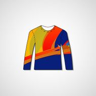 Abstract illustration on sweater N59